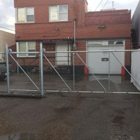 Chain Link Cantilever Slide Gate